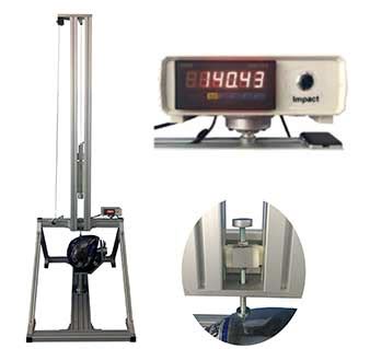 gb811 helmet impact testing equipment|HOTOTECH Motorcycle Helmet Helmet Rigidity Testing Machine .